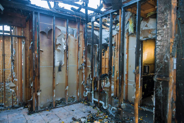 Professional Emergency Fire Cleanup technician working in Buckingham, PA